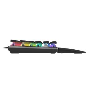 Genesis herná mechanická klávesnica THOR 380/RGB/Outemu Blue/Drôtová USB/US layout/Čierna NKG-1725