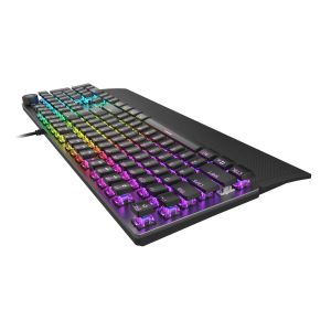 Genesis herná mechanická klávesnica THOR 380/RGB/Outemu Blue/Drôtová USB/US layout/Čierna NKG-1725