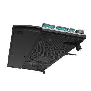 Genesis herná mechanická klávesnica THOR 400/RGB/Kailh Red/Drôtová USB/US layout/Čierna NKG-1723
