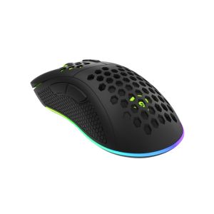 Genesis herná optická myš KRYPTON 555/RGB/8000 DPI/Herná/Optická/8 000 DPI/Drôtová USB/Čierna NMG-1839