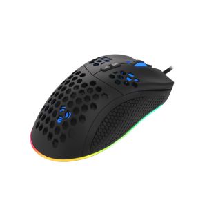 Genesis herná optická myš KRYPTON 555/RGB/8000 DPI/Herná/Optická/8 000 DPI/Drôtová USB/Čierna NMG-1839