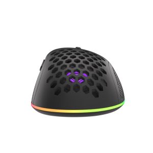 Genesis herná optická myš KRYPTON 555/RGB/8000 DPI/Herná/Optická/8 000 DPI/Drôtová USB/Čierna NMG-1839