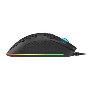 Genesis herná optická myš KRYPTON 555/RGB/8000 DPI/Herná/Optická/8 000 DPI/Drôtová USB/Čierna NMG-1839