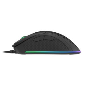 Genesis herná optická myš KRYPTON 555/RGB/8000 DPI/Herná/Optická/8 000 DPI/Drôtová USB/Čierna NMG-1839