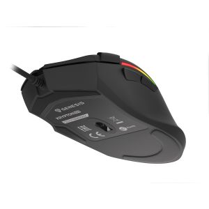Genesis herní optická myš KRYPTON 700 G2/RGB/8000 DPI/Herní/Optická/Drátová USB/Černá NMG-1850