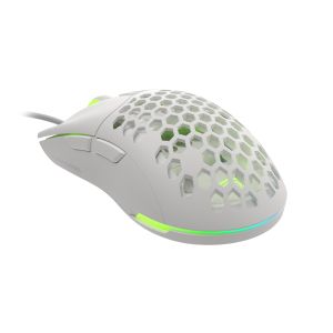Genesis herná optická myš KRYPTON 750/RGB/8000 DPI/Herná/Optická/8 000 DPI/Drôtová USB/Biela NMG-1842