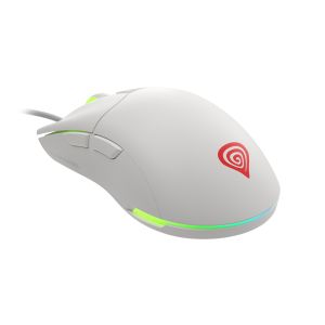 Genesis herná optická myš KRYPTON 750/RGB/8000 DPI/Herná/Optická/8 000 DPI/Drôtová USB/Biela NMG-1842