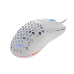 Genesis herná optická myš KRYPTON 750/RGB/8000 DPI/Herná/Optická/8 000 DPI/Drôtová USB/Biela NMG-1842