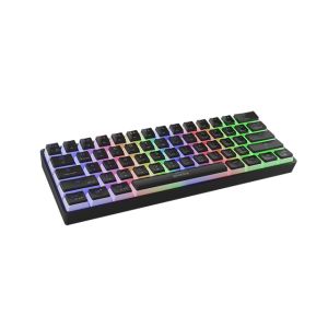 Genesis herná klávesnica THOR 660 RGB/Bezdrôtová Bluetooth/US layout/Čierna NKG-1844