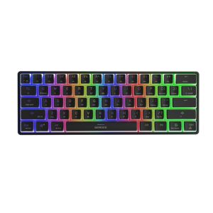 Genesis herná klávesnica THOR 660 RGB/Bezdrôtová Bluetooth/US layout/Čierna NKG-1844