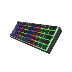 Genesis herná klávesnica THOR 660 RGB/Bezdrôtová Bluetooth/US layout/Čierna NKG-1844