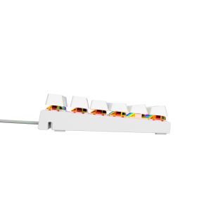 Genesis herná mechanická klávesnica THOR 303/RGB/Outemu Brown/Drôtová USB/US layout/Biela NKG-1861