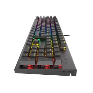 Genesis herná mechanická klávesnica THOR 303/RGB/Outemu Red/Drôtová USB/ CZ- SK layout/Čierna NKG-1876