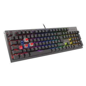 Genesis herná mechanická klávesnica THOR 303/RGB/Outemu Red/Drôtová USB/ CZ- SK layout/Čierna NKG-1876