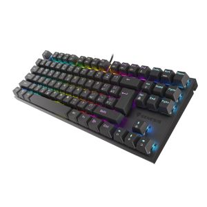 Genesis herná mechanická klávesnica THOR 303/TKL/RGB/Outemu Red/Drôtová USB/ CZ- SK layout/Čierna NKG-1883