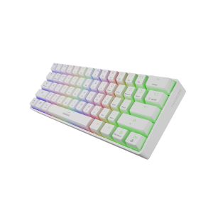 Genesis herná klávesnica THOR 660/RGB/Gateron Brown/Bezdrôtová USB + Bluetooth/US layout/Biela NKG-1915