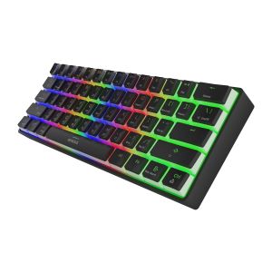 Genesis herná klávesnica THOR 660/RGB/Gateron Brown/Bezdrôtová USB + Bluetooth/US layout/Čierna NKG-1914