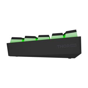 Genesis herná klávesnica THOR 660/RGB/Gateron Brown/Bezdrôtová USB + Bluetooth/US layout/Čierna NKG-1914