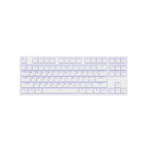 Genesis herná mechanická klávesnica THOR 404/RGB/Gateron Yellow Pro/Drôtová USB/US layout/Biela NKG-2070