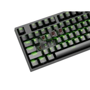 Genesis herná mechanická klávesnica THOR 404/RGB/Khail Box Brown/Drôtová USB/US layout/Čierna NKG-2071