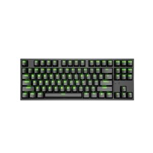 Genesis herná mechanická klávesnica THOR 404/RGB/Gateron Yellow Pro/Drôtová USB/US layout/Čierna NKG-2069