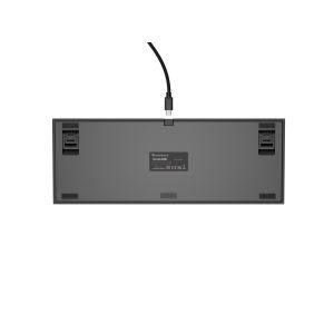 Genesis herná mechanická klávesnica THOR 404/RGB/Gateron Yellow Pro/Drôtová USB/US layout/Čierna NKG-2069