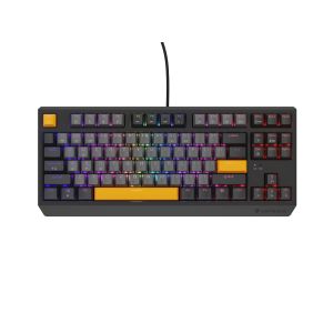 Genesis herná klávesnica THOR 230/TKL/RGB/Outemu Red/Drôtová USB/US layout/Anchor Negative Šedá NKG-2082