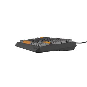 Genesis herná klávesnica THOR 230/TKL/RGB/Outemu Red/Drôtová USB/US layout/Anchor Positive Šedá NKG-2081