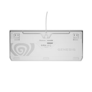Genesis herná klávesnica THOR 230/TKL/RGB/Outemu Brown/Drôtová USB/US layout/Biela NKG-2080