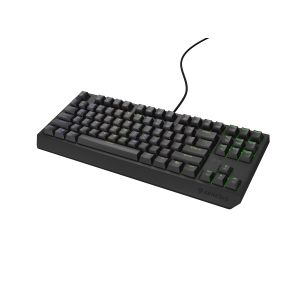 Genesis herná klávesnica THOR 230/TKL/RGB/Outemu Red/Drôtová USB/US layout/Čierna NKG-2077
