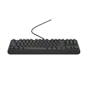 Genesis herná klávesnica THOR 230/TKL/RGB/Outemu Red/Drôtová USB/US layout/Čierna NKG-2077