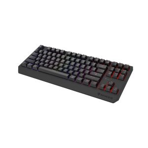 GENESIS herná klávesnica THOR 230/TKL/RGB/Outemu Silent Lemon/Bezdrôtová USB + Bluetooth/US layout/Č NKG-2108
