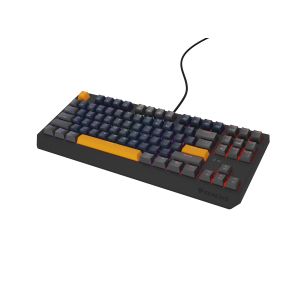 GENESIS herná klávesnica THOR 230/TKL/RGB/Outemu Panda/Drôtová USB/US layout/Naval Blue Positive NKG-2163