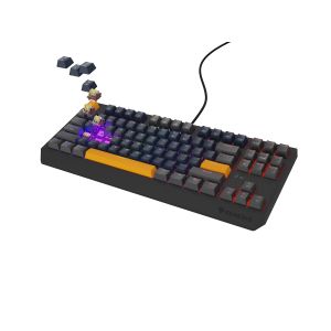 GENESIS herná klávesnica THOR 230/TKL/RGB/Outemu Panda/Drôtová USB/US layout/Naval Blue Positive NKG-2163
