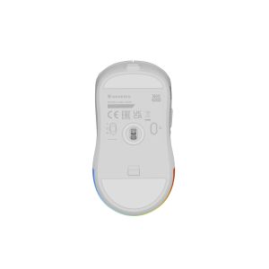 Genesis herná bezdrôtová myš ZIRCON XIII/Herná/Optická/26 000 DPI/USB+BT/Biela NMG-2090