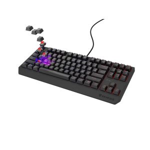 Herná klávesnica Genesis THOR 230/TKL/RGB/Outemu Red/Drôtové USB-A/ CZ- SK layout/Čierna NKG-2209