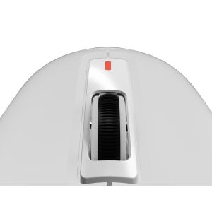 Genesis herná myš ZIRCON 660 PRO/Herná/Optická/Pre pravákov/26 000 DPI/Drôtová+bezdrôtová/Biela NMG-2194