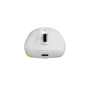 Genesis herná myš ZIRCON 660 PRO/Herná/Optická/Pre pravákov/26 000 DPI/Drôtová+bezdrôtová/Biela NMG-2194