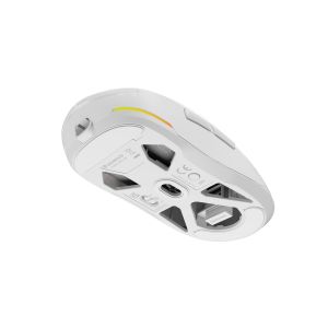 Genesis herná myš ZIRCON 660 PRO/Herná/Optická/Pre pravákov/26 000 DPI/Drôtová+bezdrôtová/Biela NMG-2194