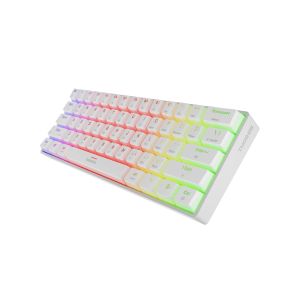 Genesis herná klávesnica THOR 660 G2/Gateron Red/USB+BT/US layout/Biela NKG-1917