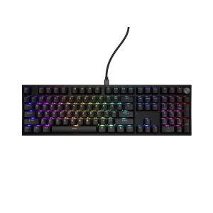 Herná mechanická klávesnica Genesis THOR 404/RGB/Outemu Peach Silent/Drôtové USB-A/US layout/Čierna NKG-2297