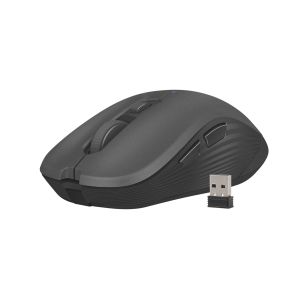 Natec optická myš ROBIN/1600 DPI/Cestovní/Optická/Bezdrátová USB/Černá NMY-0915
