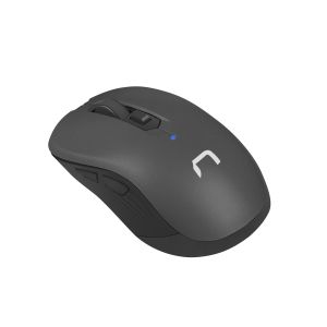 Natec optická myš ROBIN/1600 DPI/Cestovní/Optická/Bezdrátová USB/Černá NMY-0915