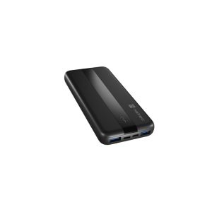 NATEC powerbanka TREVI SLIM Q 10000 mAh 2X USB QC3.0 + 1X PD, čierna NPB-1923