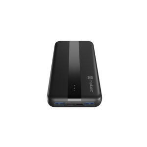 NATEC powerbanka TREVI SLIM Q 10000 mAh 2X USB QC3.0 + 1X PD, čierna NPB-1923
