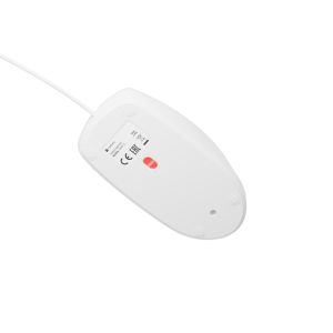 Natec optická myš RUFF 2/1 000 DPI/Kancelárska/Optická/1 000 DPI/Drôtová USB/Biela NMY-1988