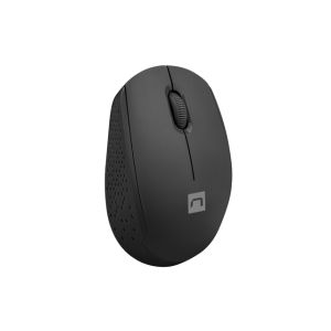 Myš Natec STORK + podložka ZADARMO/Kancelárska/Optická/1 600 DPI/Bezdrôtová USB/Čierna NMY-2000
