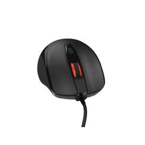Natec optická myš PIGEON 2/4 000 DPI/Kancelárska/Optická/4 000 DPI/Drôtová USB/Čierna NMY-2047