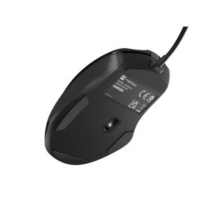 Natec optická myš PIGEON 2/4 000 DPI/Kancelárska/Optická/4 000 DPI/Drôtová USB/Čierna NMY-2047