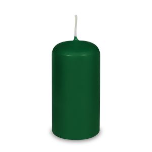 Svíčka válcová tmavě zelená Ø60 x 120 mm [1 ks]